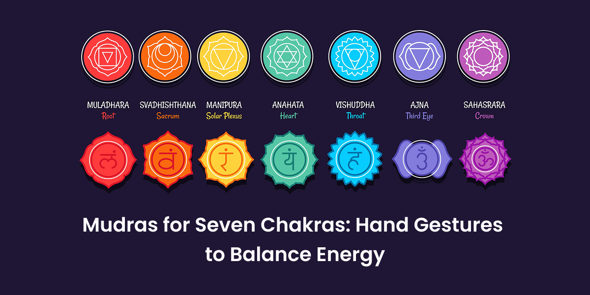 Mudras for Seven Chakras
