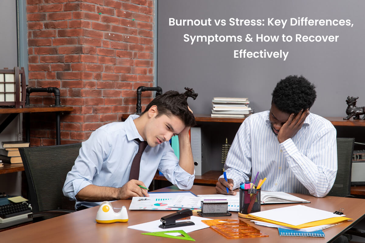 Burnout vs Stress Comparison Guide