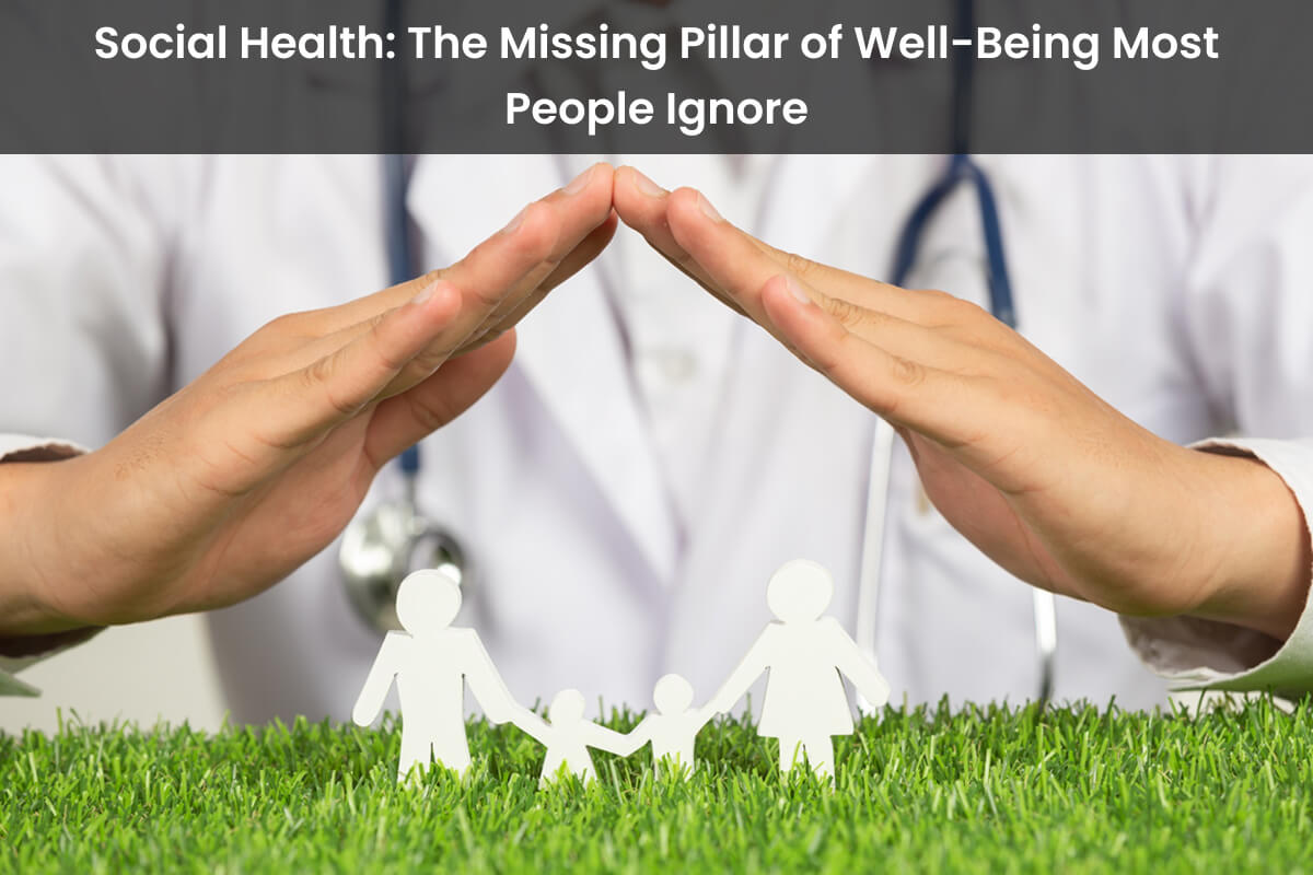 People building meaningful social connections to improve overall well-being and social health