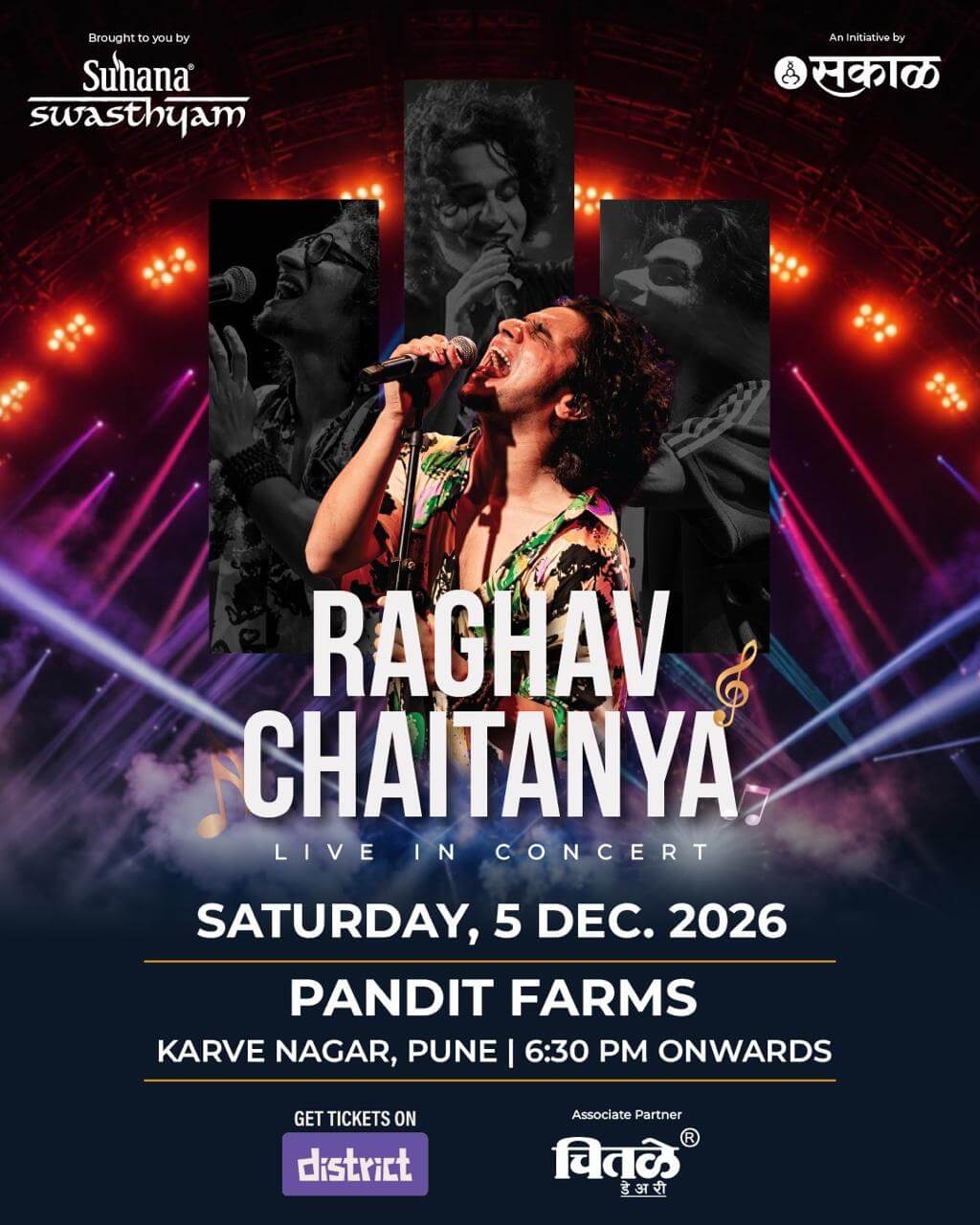 Raghav Chaitanya live in concert