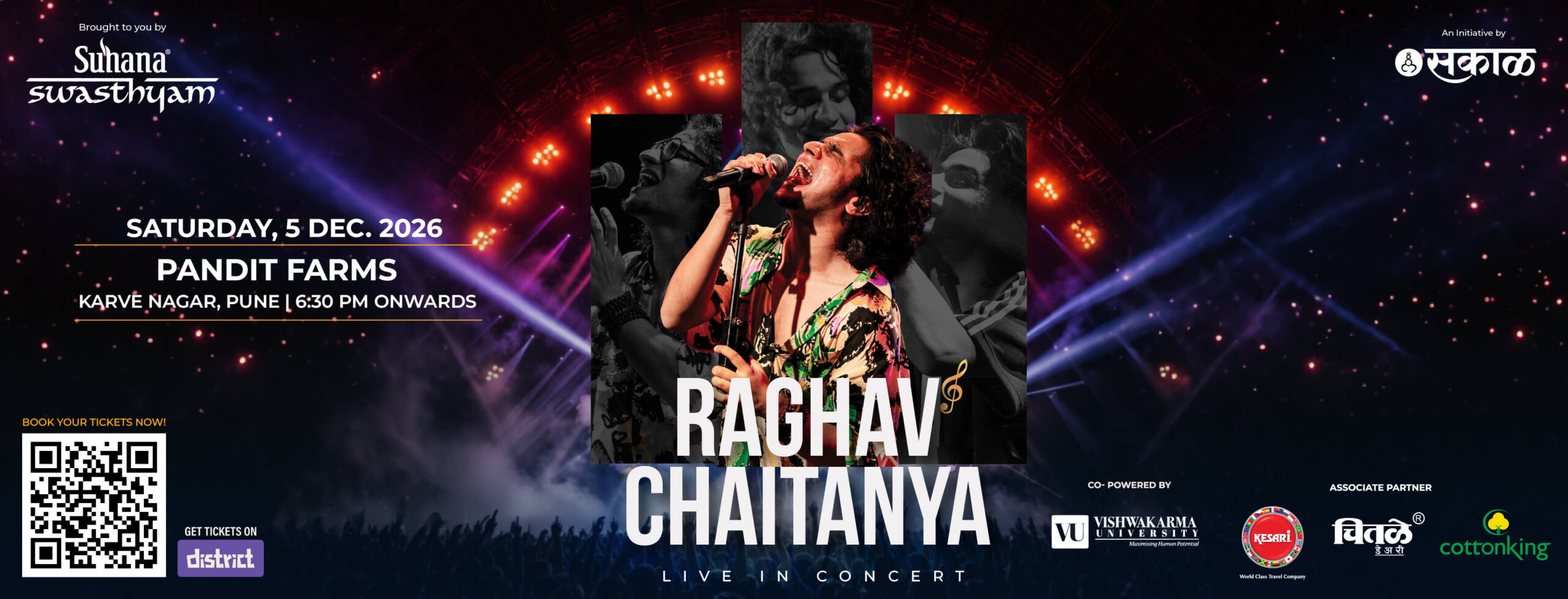 Raghav Chaitanya live in concert