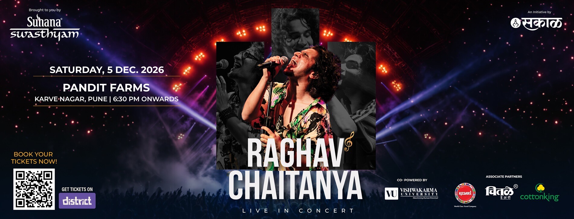 Raghav Chaitanya live in concert